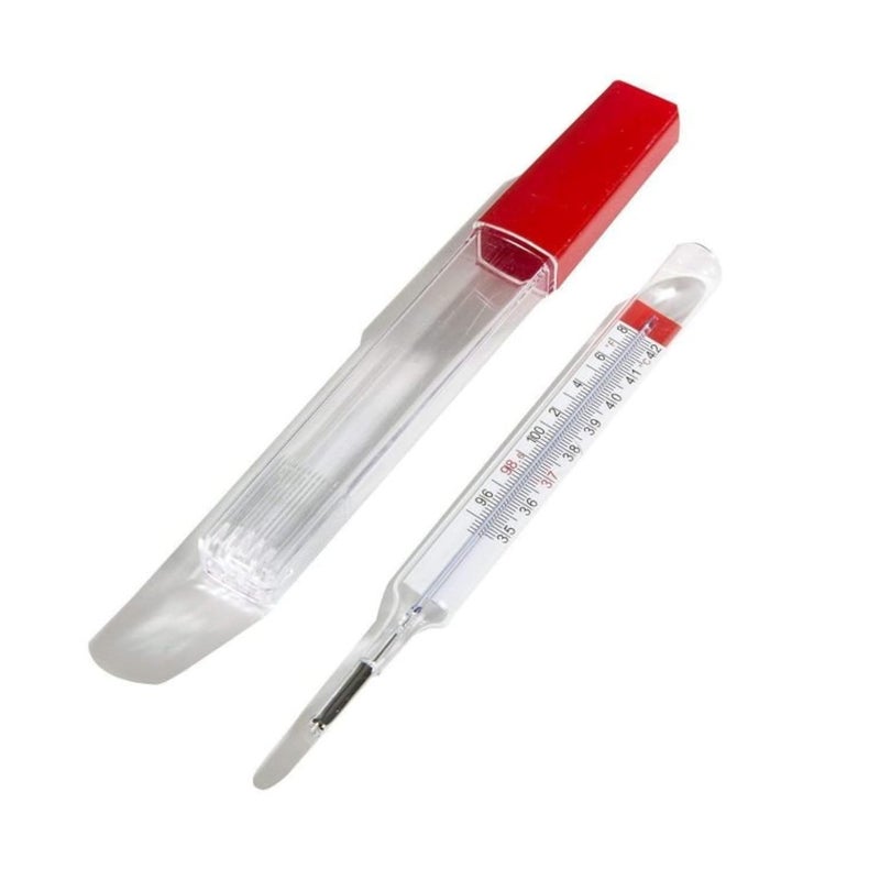 Geratherm Mercury-Free Clinical Thermometer, Rectal – Traditional Analog Temperature Reading – 1 Each - Image 1